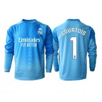 Camiseta Real Madrid Thibaut Courtois #1 Portero Primera Equipación Replica 2025-26 mangas largas